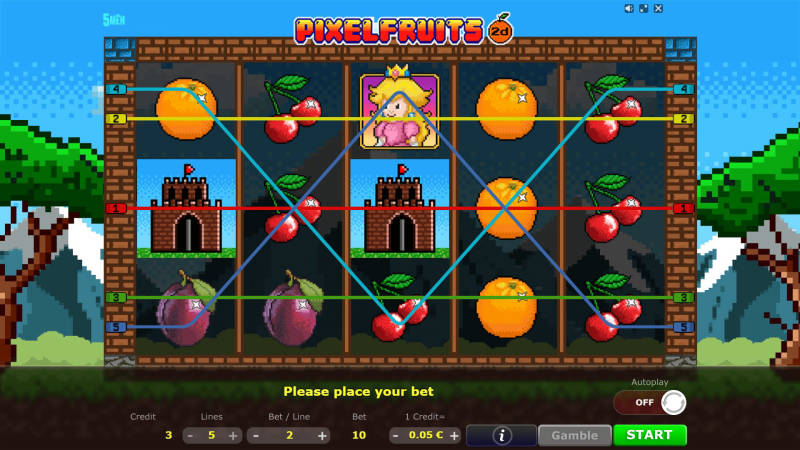 Pixel Fruits 2D
