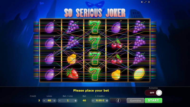 So Serious Joker