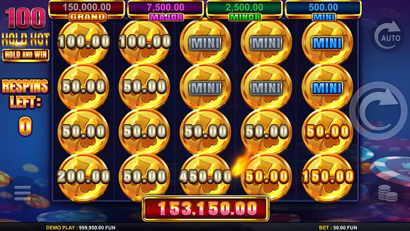 100 Hold Hot Hold And Win