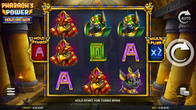 Pharaohs Power Hold And Win