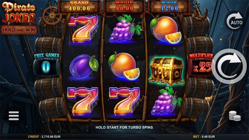Pirate Joker Hold And Win