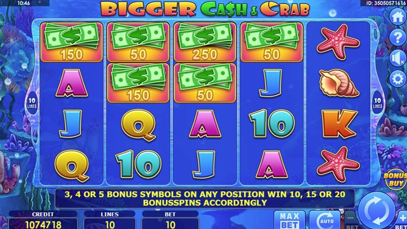 Bigger Cash and Crab