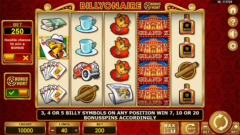 Billyonaire Bonus Hunt