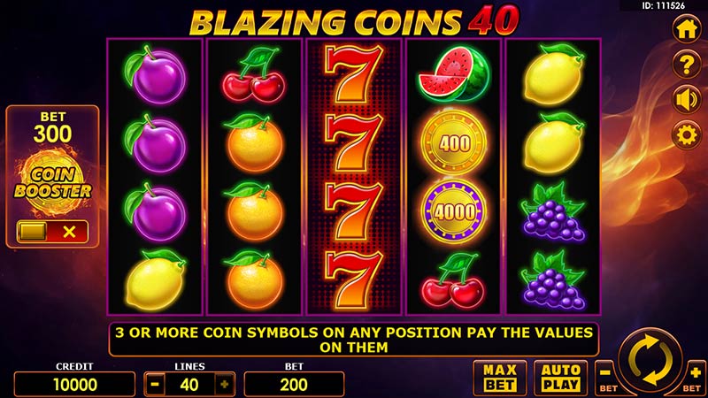 Blazing Coins 40