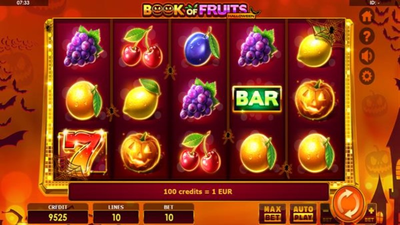 Book of Fruits Halloween