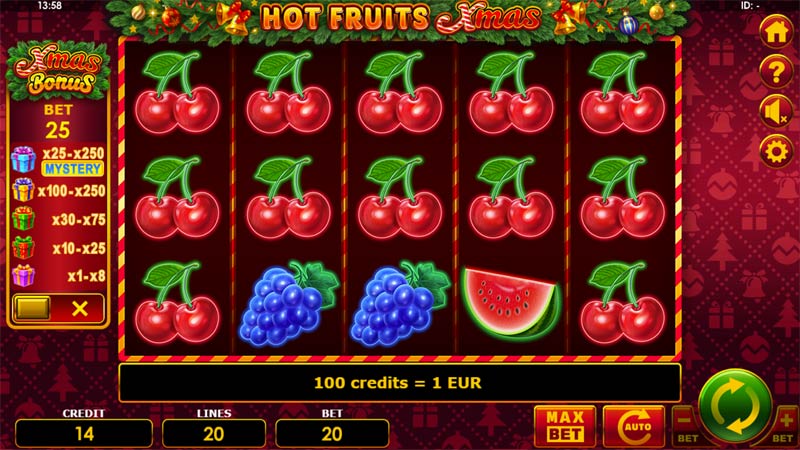 Hot Fruits XMas