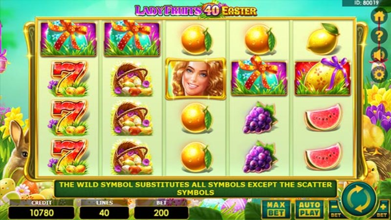 Lady Fruits 40 Easter
