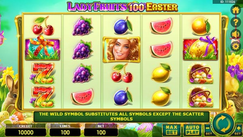 Lady Fruits Easter 100