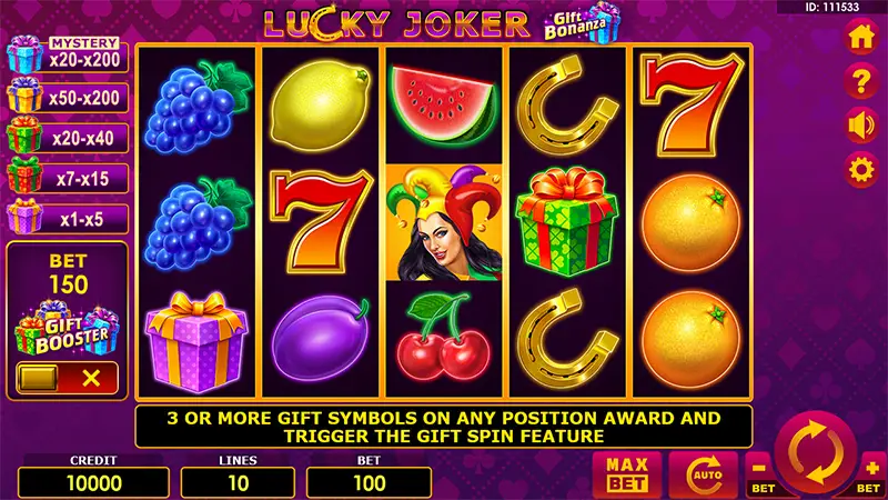 Lucky Joker Gift Bonanza