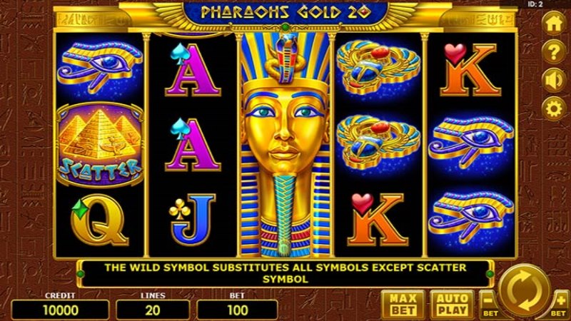 Pharaohs Gold 20
