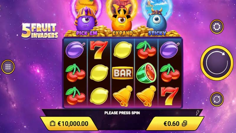 5 Fruit Invaders