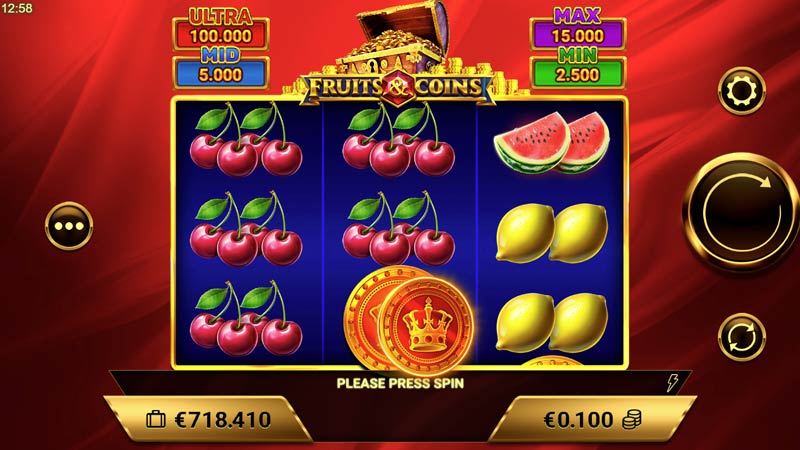 Fruits and Coins