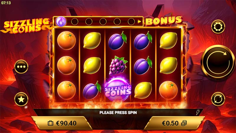 Sizzling Coins