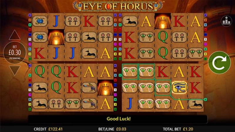 Eye of Horus Power 4 Slots
