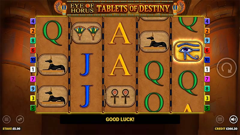 Eye of Horus Tablets of Destiny