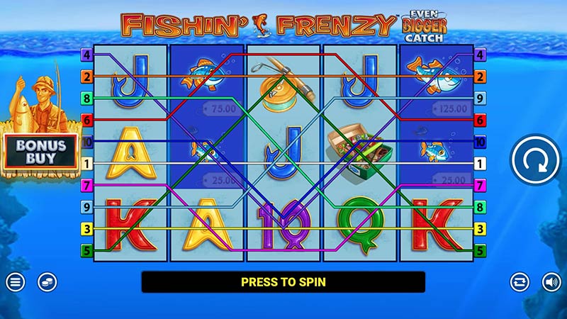 Fishin Frenzy Even Bigger Catch Jackpot King
