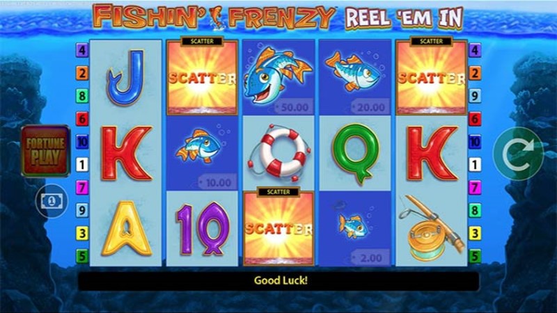 Fishin Frenzy Reel Time Fortune Play