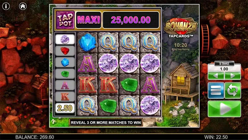 Bonanza Tapcards