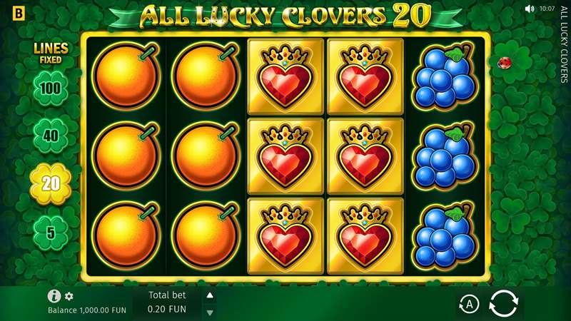 All Lucky Clover 20