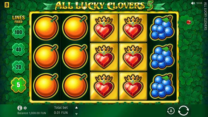 All Lucky Clover 5