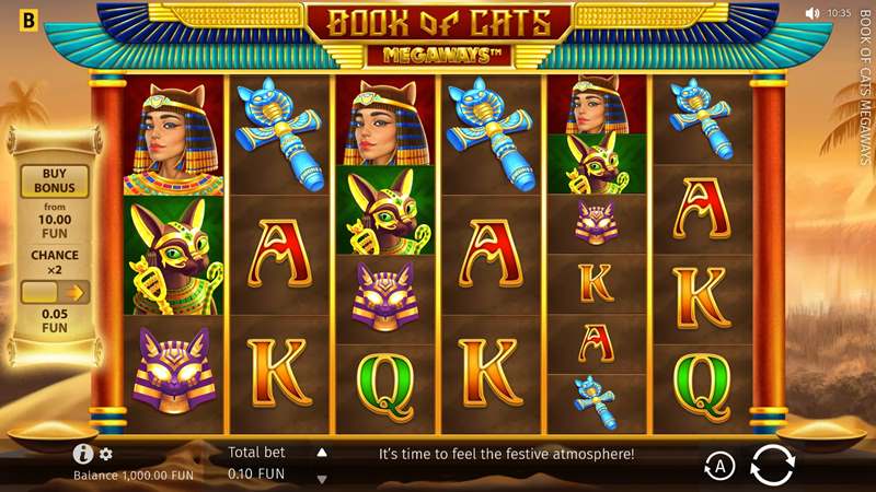 Book of Cats Megaways