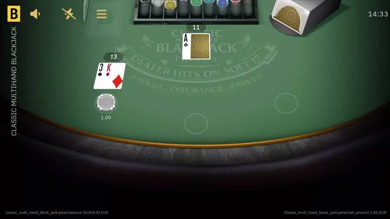 Classic Multihand Blackjack
