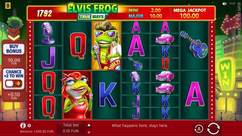 Elvis Frog Trueways