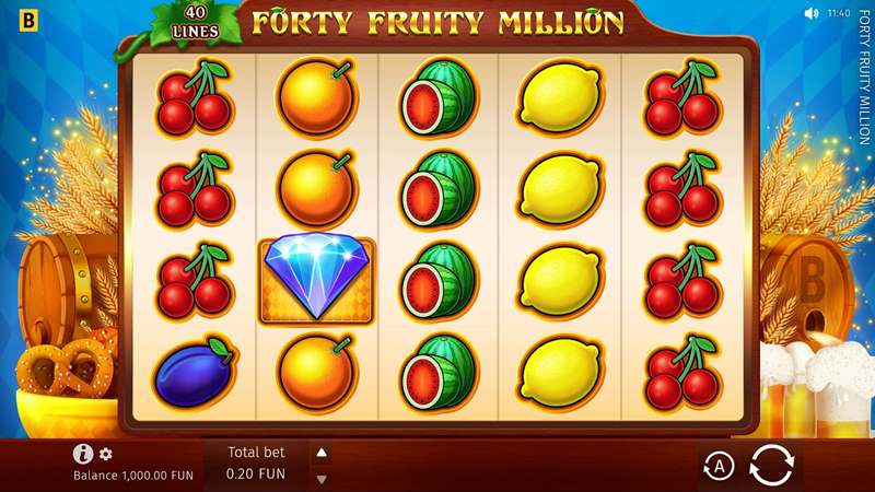 Forty Fruity Million