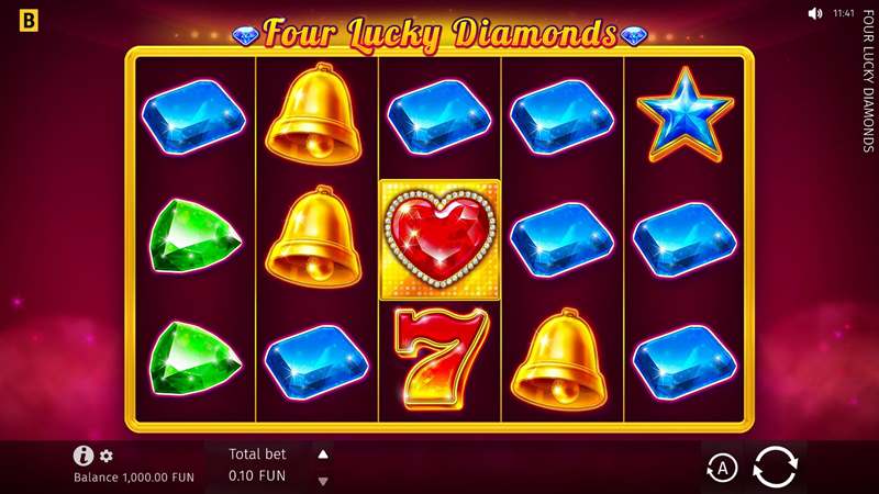 Four Lucky Diamonds