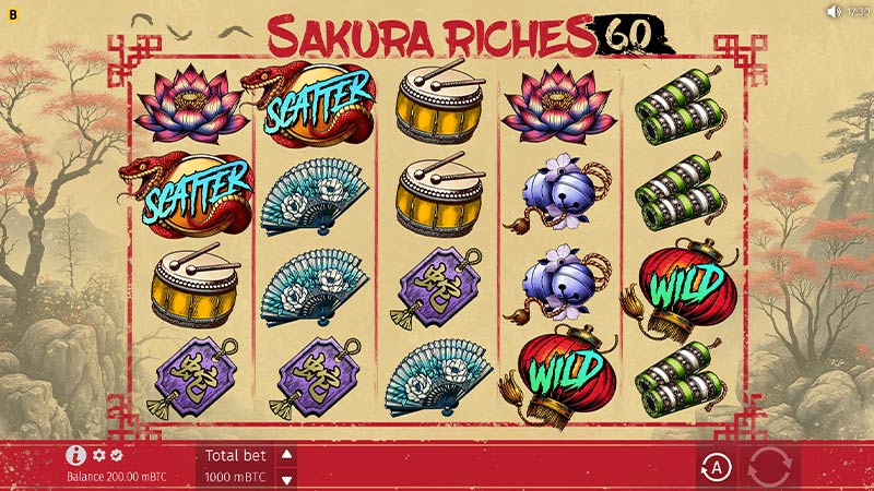 Sakura Riches 60