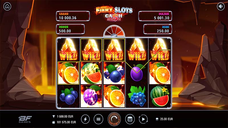 Fiery Slots Cash Mesh