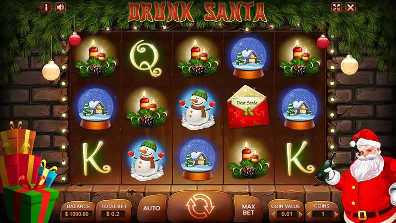 Drunk Santa