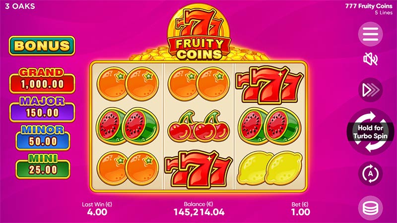 777 Fruity Coins