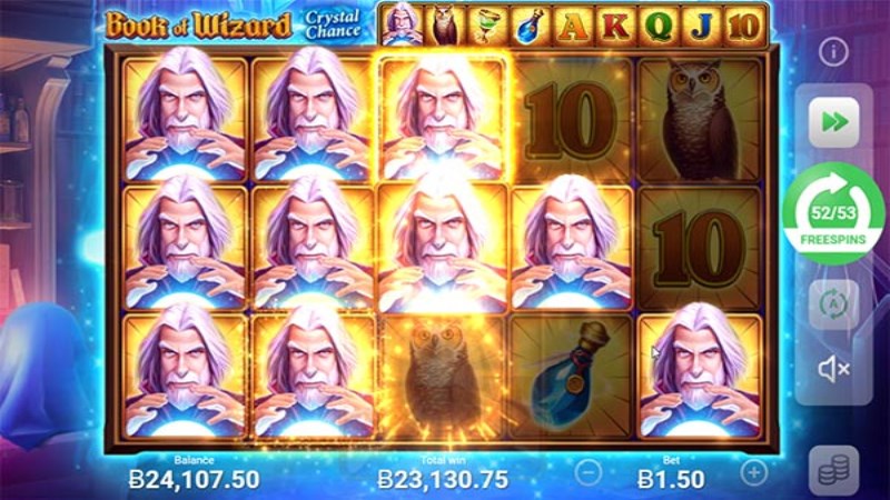 Book Of Wizard Crystal Chance