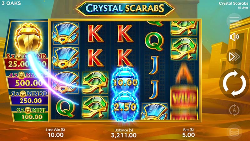 Crystal Scarabs
