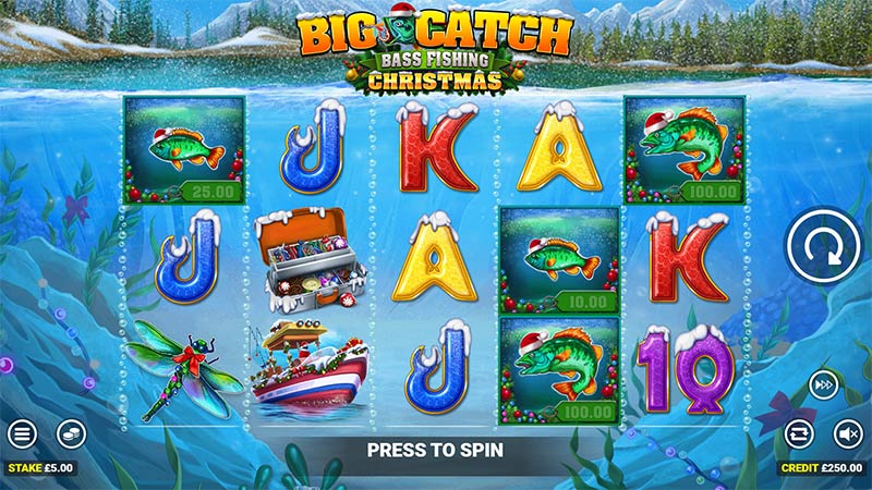 Big Catch Bass Fishing Christmas