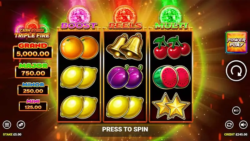 Cash Strike Triple Fire