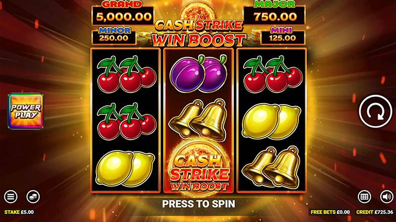 Cash Strike Win Boost