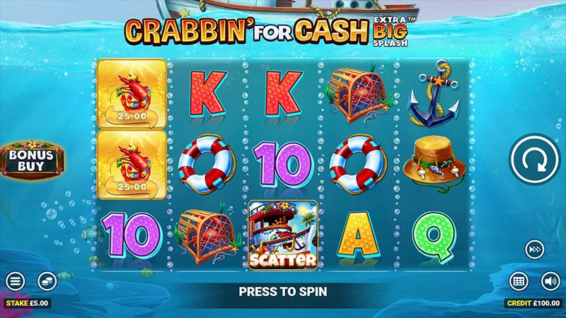 Crabbin for Cash Extra Big Splash