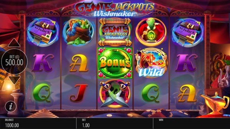 Genie Jackpots Wishmaker