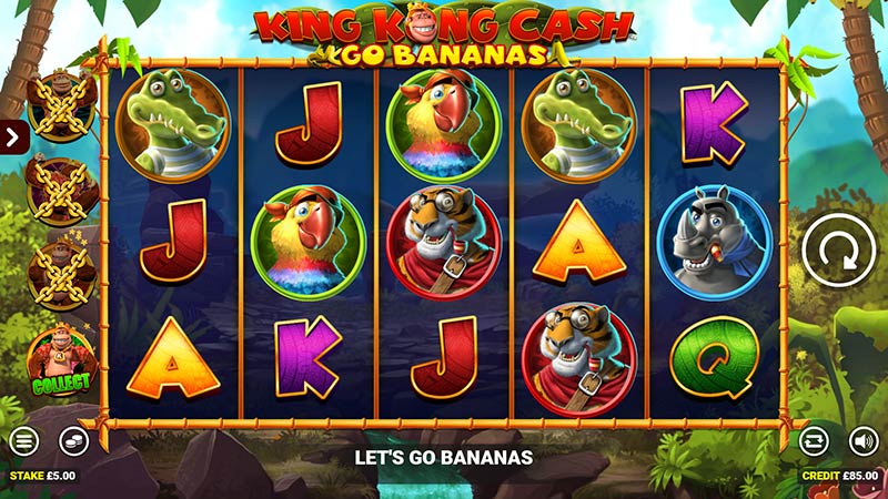 King Kong Cash Go Bananas Jackpot King