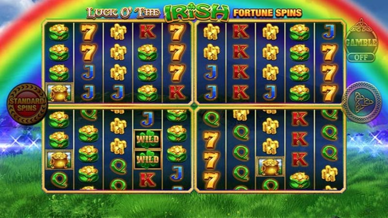 Luck O The Irish Gold Spins