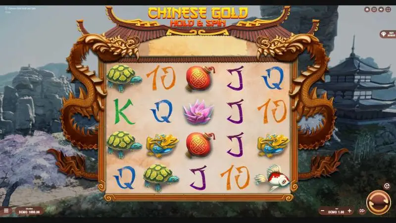 Chinese Gold Hold and Spin