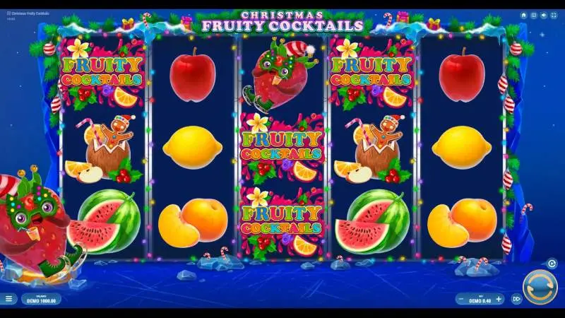 Christmas Fruity Cocktails