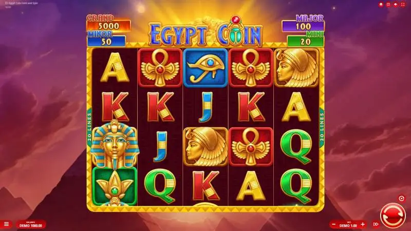 Egypt Coin Hold and Spin