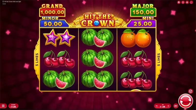 Hit the Crown Hold and Spin
