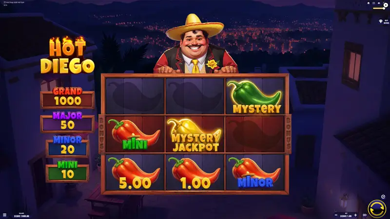 Hot Diego Hold and Spin
