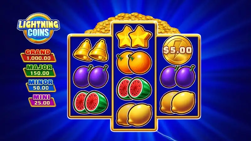 Lightning Coins Hold and Spin