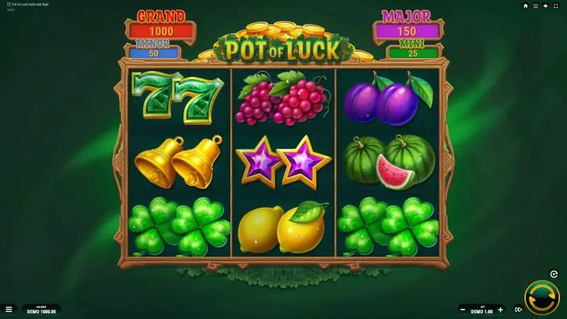 Pot of Luck Hold and Spin