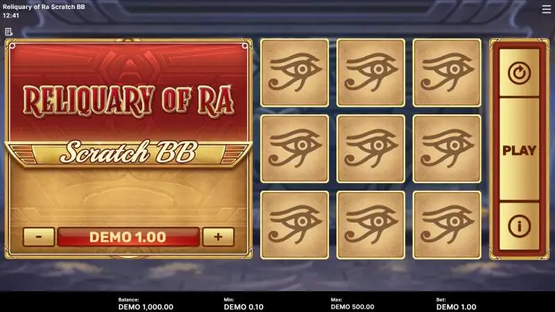 Reliquary of Ra Scratch BB